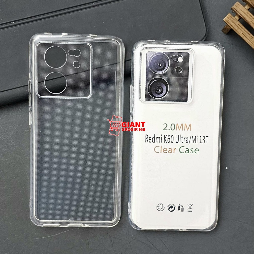 Xiaomi 13T Xiaomi 13T Pro Case Clear HD Case Bening  Xiaomi 13T Xiaomi 13T Pro