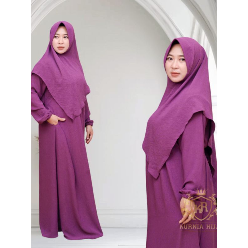 Terlaris Gamis Anisa Set Hijab Syari Gamis Syari Terbaru Gamis Wanita Kekinian Piral