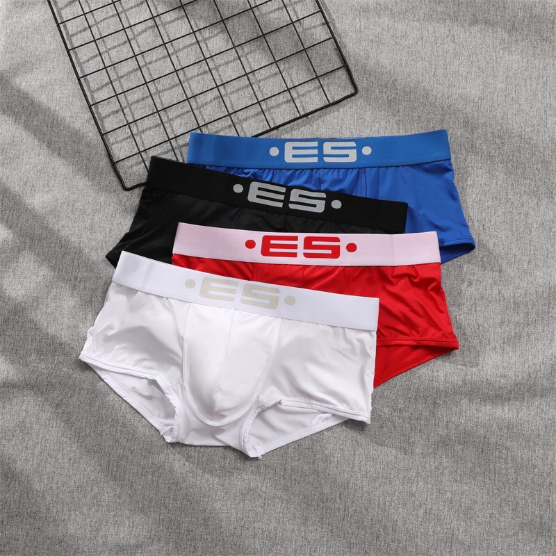 Celana Dalam Pria Men Import Sexy Lycra Branded Segitiga Boxer Brief Thong String