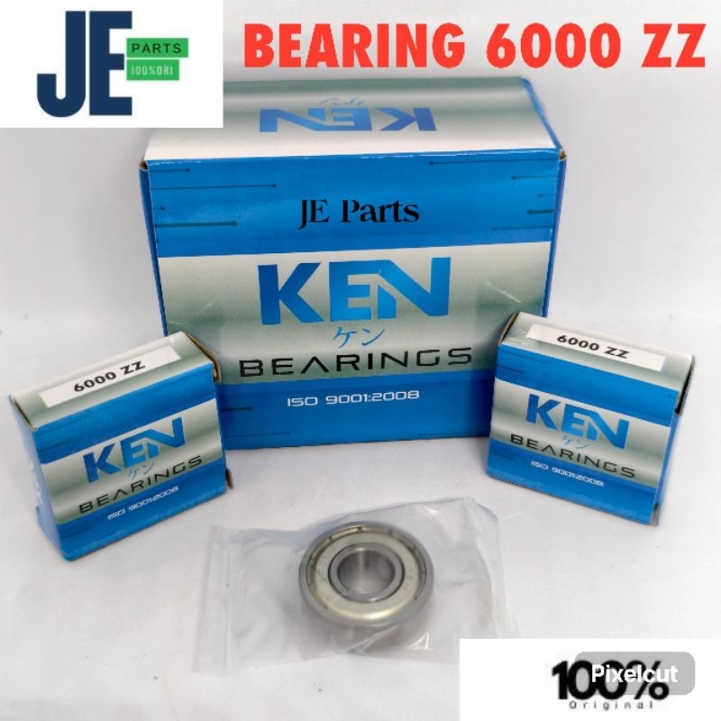 BEARING 6000 ZZ (KEN) / PCS / LAHER 6000 ZZ UNTUK SEPEDA ANGIN