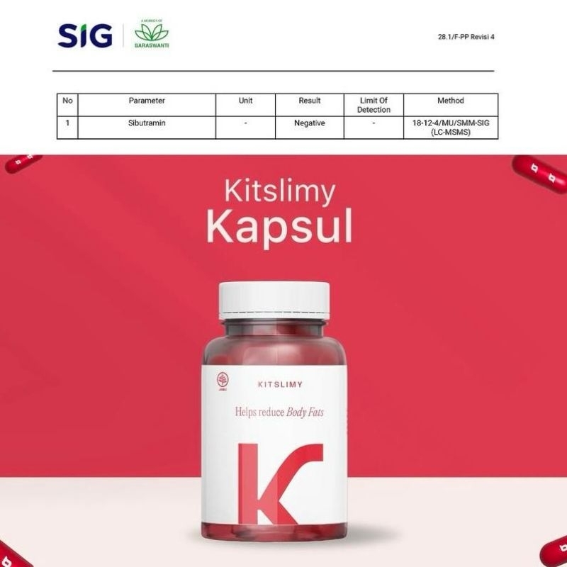 ￼Kitslimy Capsulee | Kitslimy Pelangsing BPOM