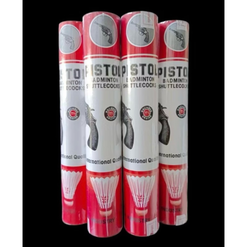 [READY STOCK] Shuttlecock/Kok Pistol Oranye/Hijau/Merah/Putih