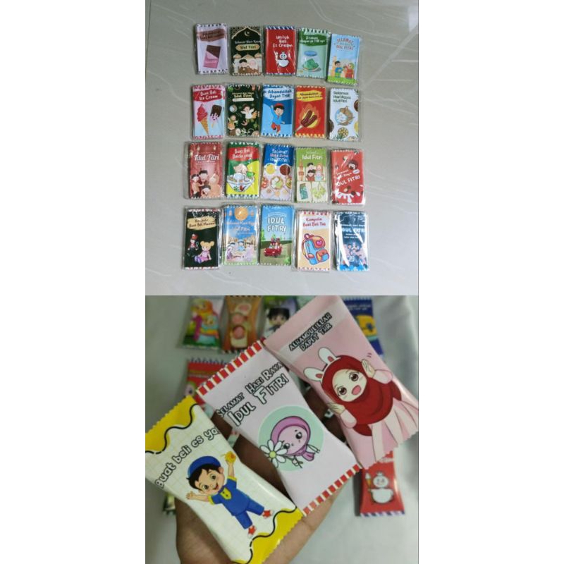 

Amplop lebaran bentuk permen isi 10pcs