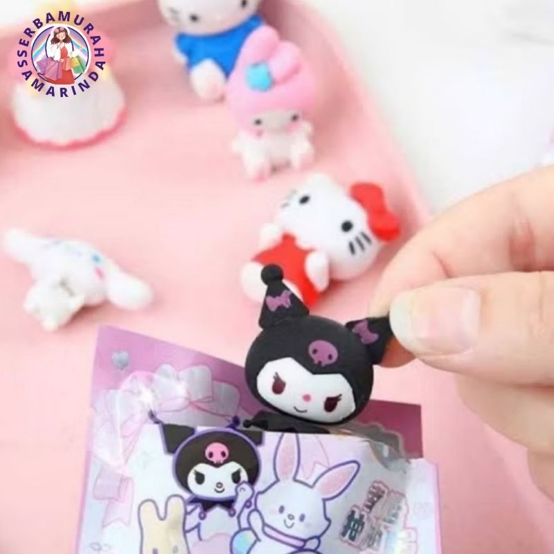 

PENGHAPUS BB SANRIO KUROMI MELODY CINAMOROLL KARET SETIP STIP HAPUSAN PENGHAPUS LUCU MYSTERY ALAT TULIS ATK MURAH