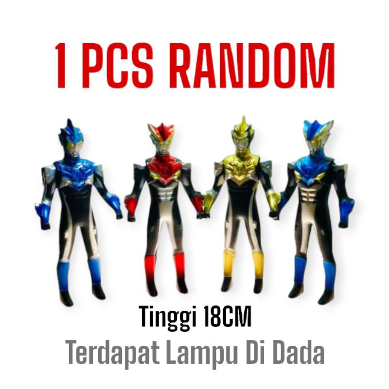 mainan Anak fiture Robot Ultraman x Aultraman x satuan