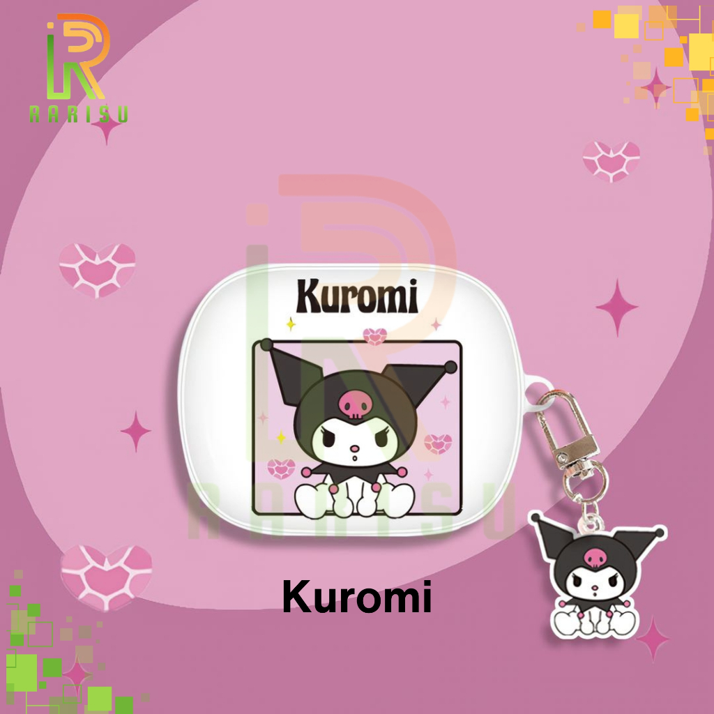 RJ2 Case Silicone Earphone Earbuds TWS Bowie E18 Casing Transparant Motif Rarisuid