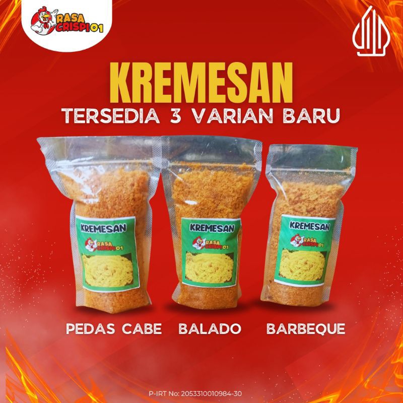 

kremes varian baru pedas cabe,balado,barbaque