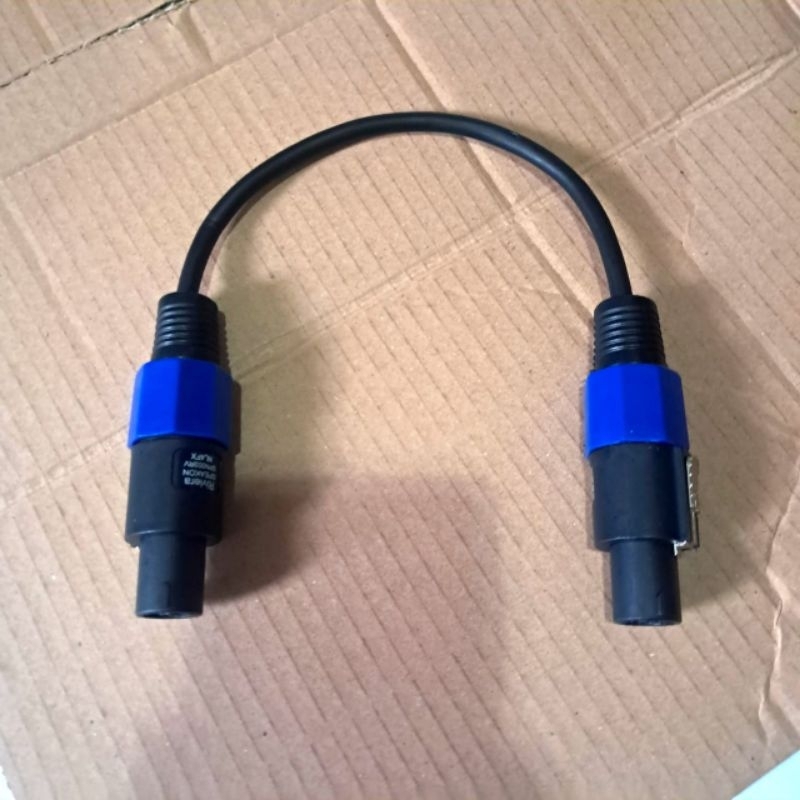 Spikon To Spikon Kabel Speaker Jack Spikon Ke Spikon 1 pcs