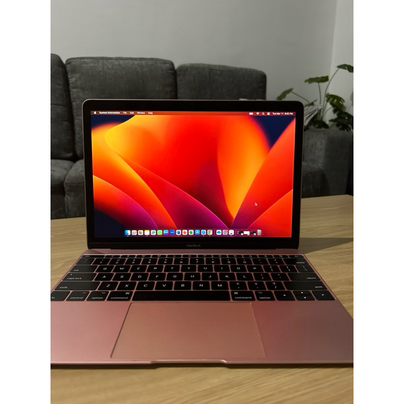 Macbook Retina 12” Rosegold (2017)