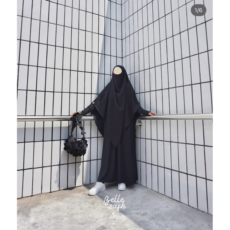 Preloved gamis Bellezash Raline SE Black L