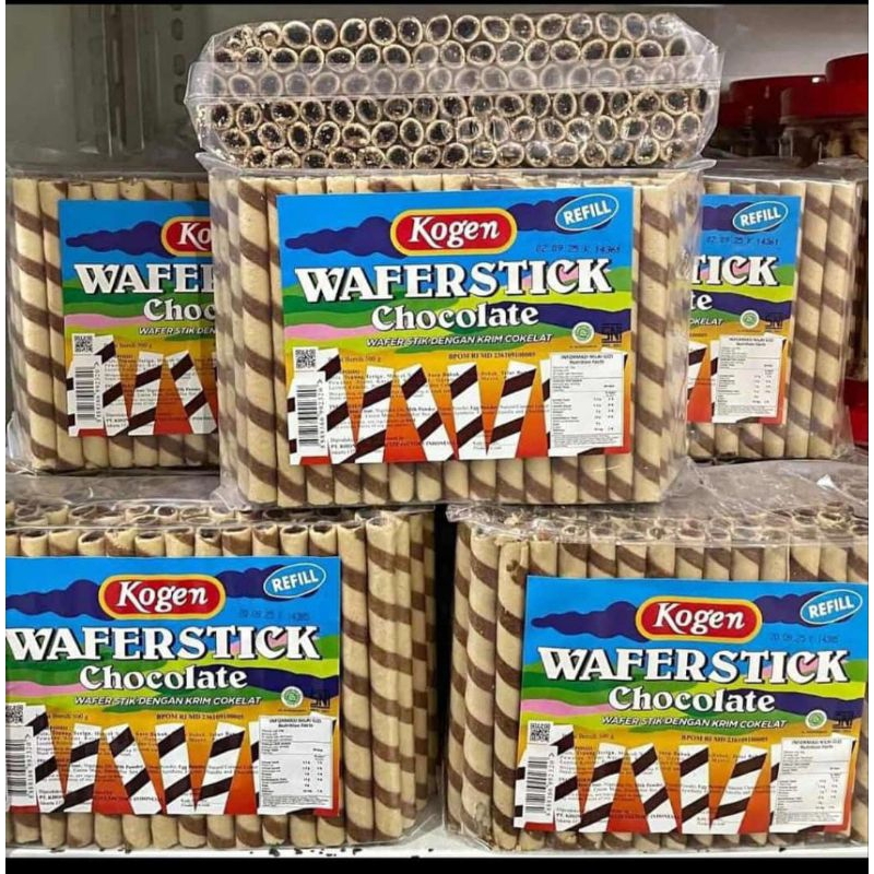 

KOGEN WAFER STICK CHOCOLATE REFILL 500GR