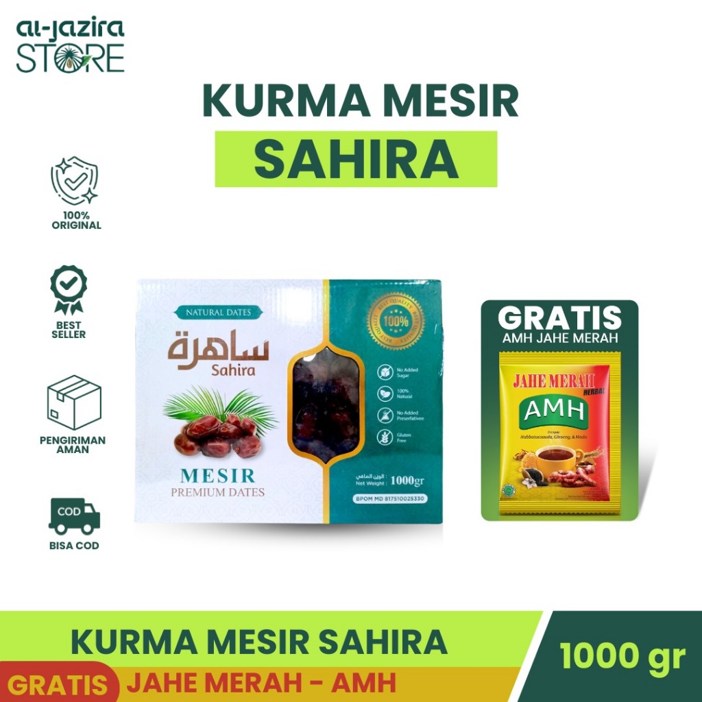 

KURMA SAHIRA MESIR AL-JAZIRA 1000GR