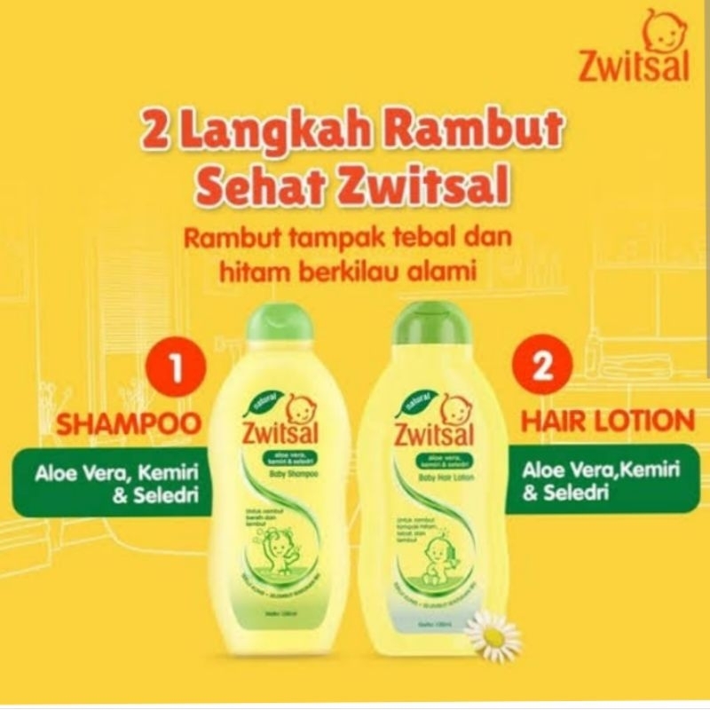 perlengkapan bayi zwitsal baby shampo,/100 ml