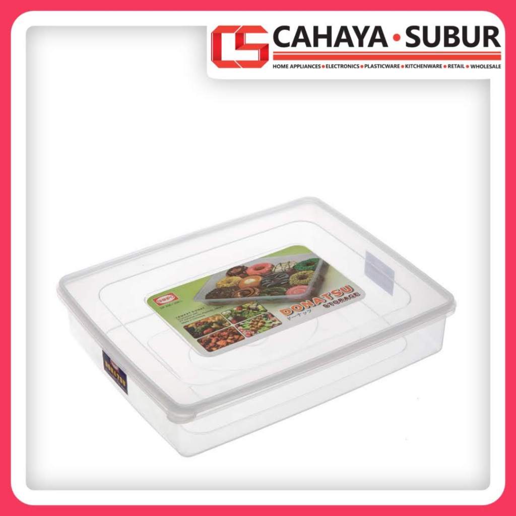 Tempat Donat SHINPO Donatsu Oyatsu Toples Container Storage Box Serbaguna BPA Free