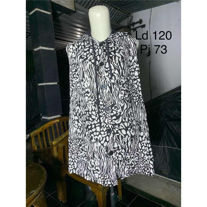 hoodie tanpa lengan