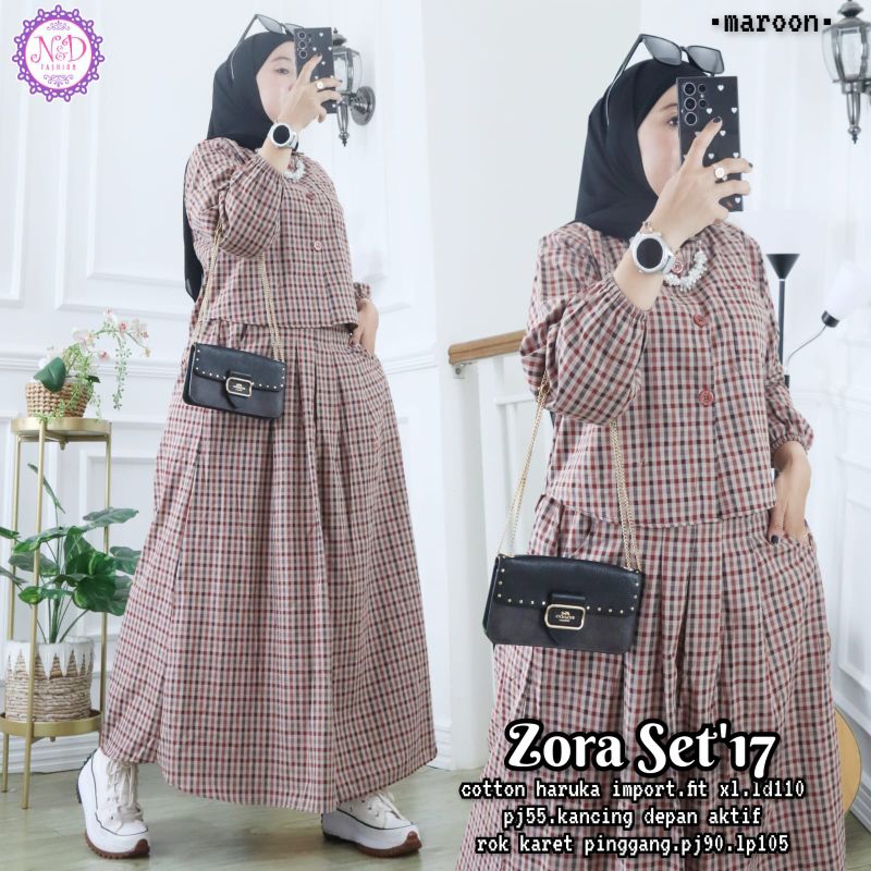 BAJU ZORA SET '17 BY N&D