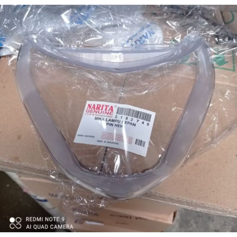 mika kaca lampu depan suzuki spin new 125