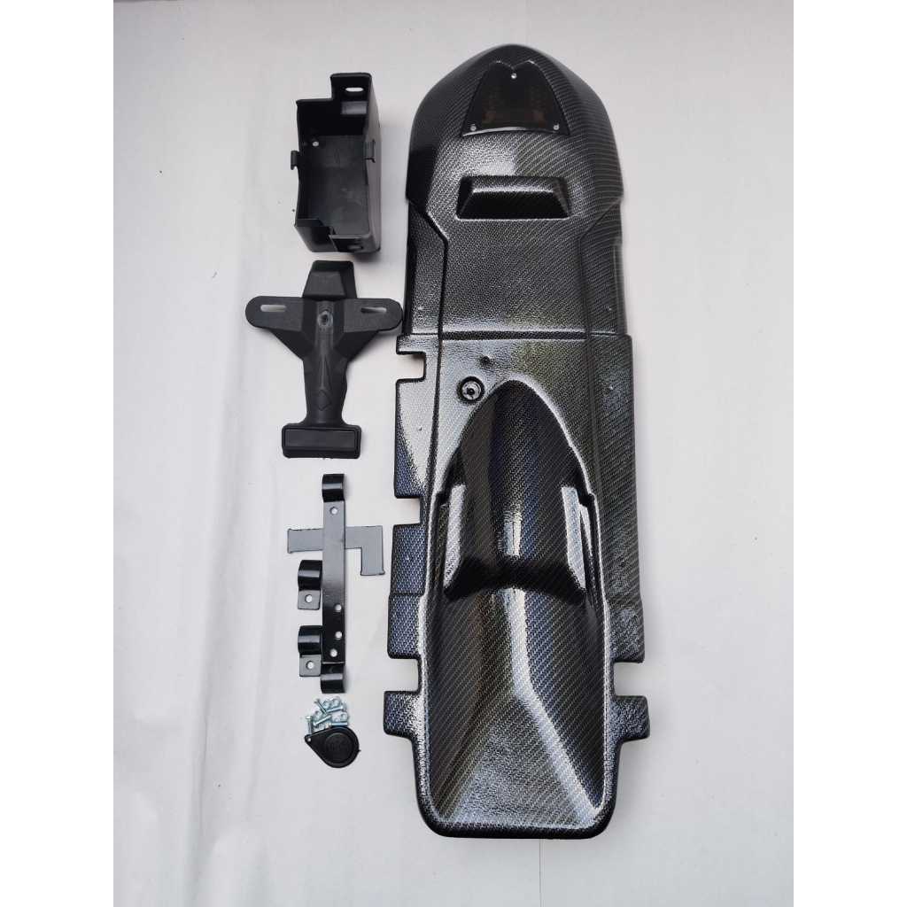 NEW MOTIF WARNA CARBONE KEVLAR WTP undertail selancar kolong variasi Yamaha Vixion old lama OVI