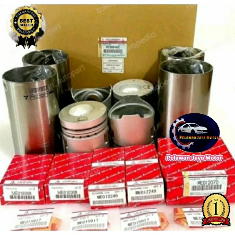 LINER KIT LINER PISTON RING MITSUBISHI PS100 KOMPLIT