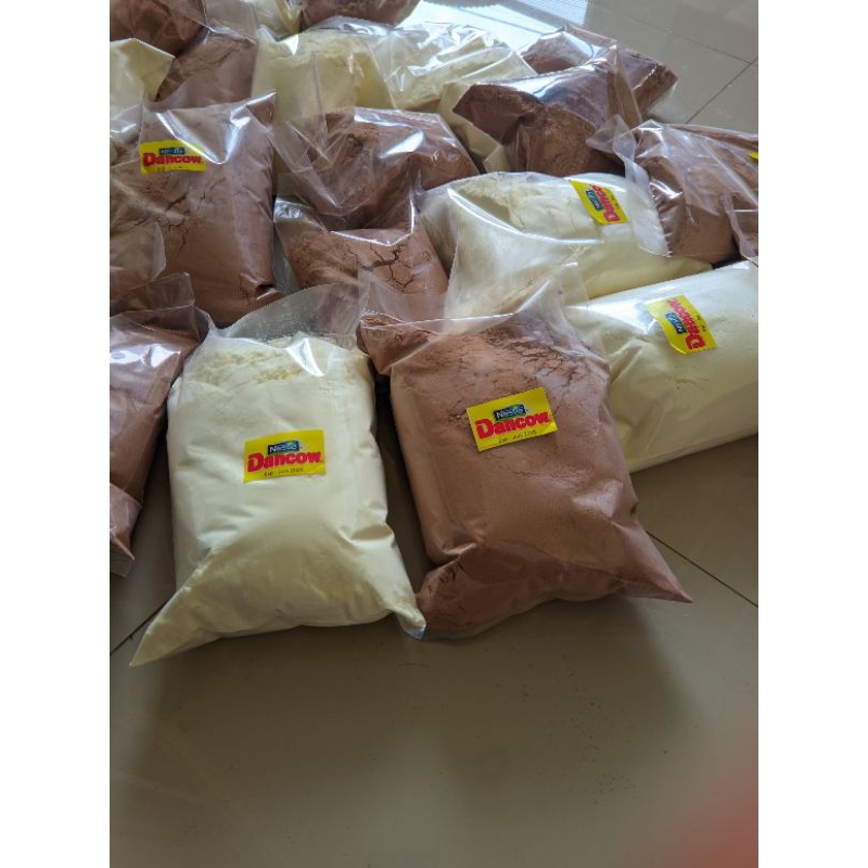 

susu bubuk coklat dan fullcream 1000 gr atau 1 kg