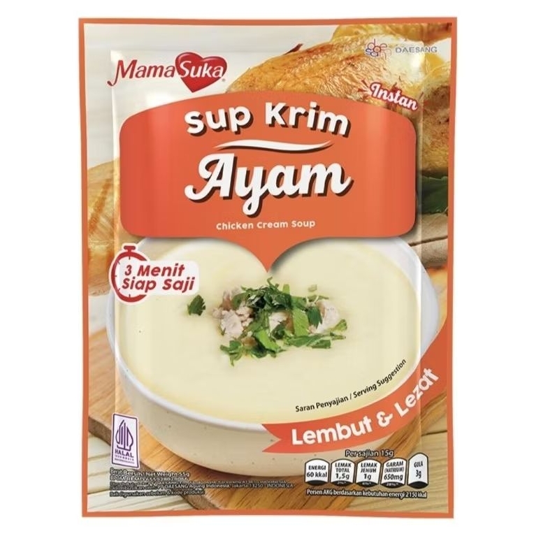 

MamaSuka Sup Krim Ayam 55 g