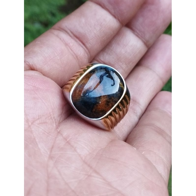 bacok bacan Doko majiko coklat keristal panyca warna antik