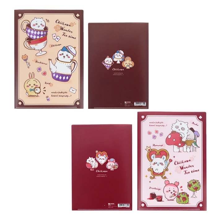 

File Holder A5 Chiikawa Tea Time Dokumen Paper Organizer File Holder Limited Edition