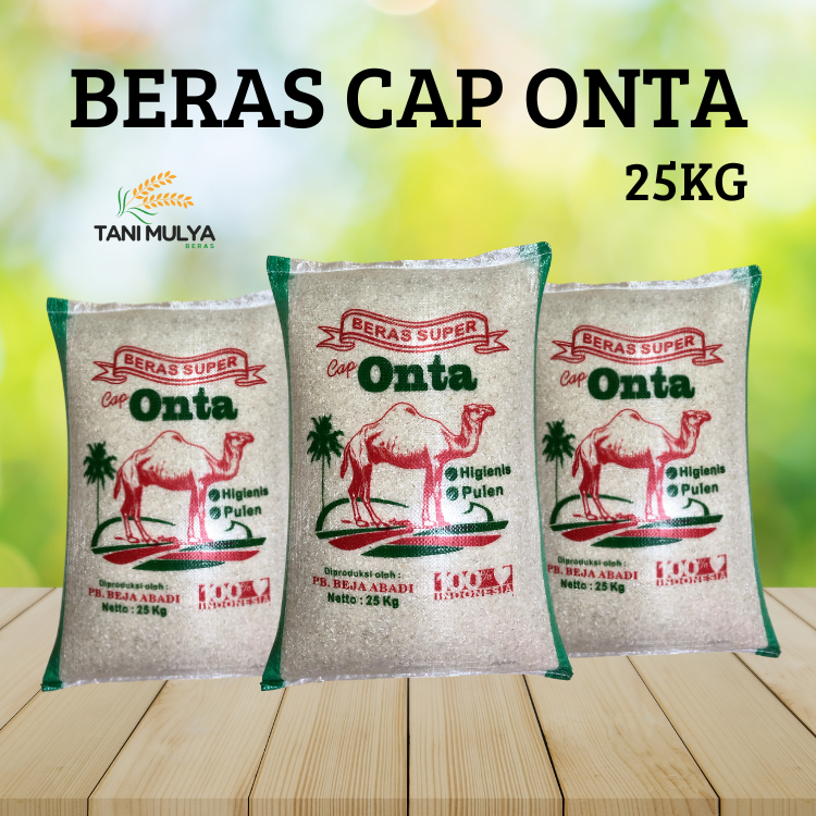 

Beras Onta 25Kg Cap Onta Beras Premium