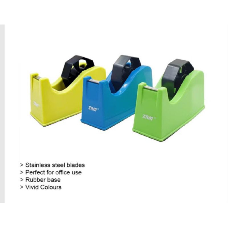 

Tape Dispenser ZRM / Pemotong Isolasi Besar dan Kecil ( Dual Core)