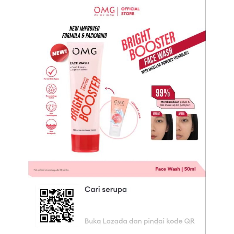 Facial wash sabun cuci muka/sabun cuci muka omg/omg