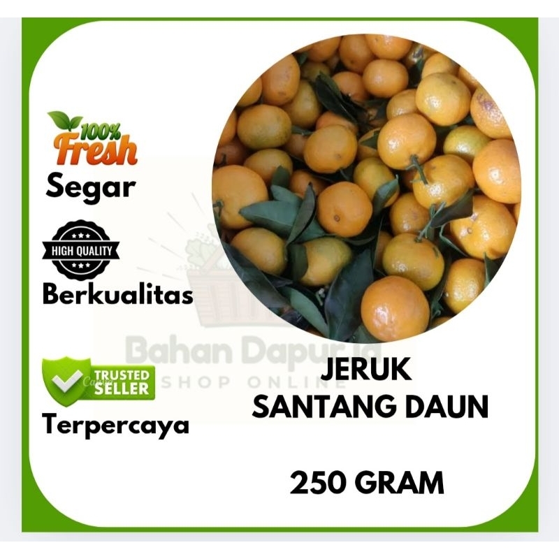 

JERUK SANTANG DAUN | 250 GRAM | Bahan Dapur .id