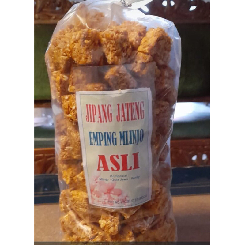 

jipang emping manis khas jateng makanan lebaran unik
