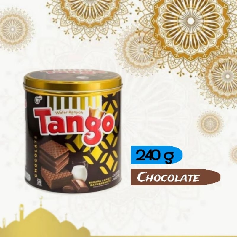 

Tango Kaleng/Tango wafer coklat kemasan 240g kaleng