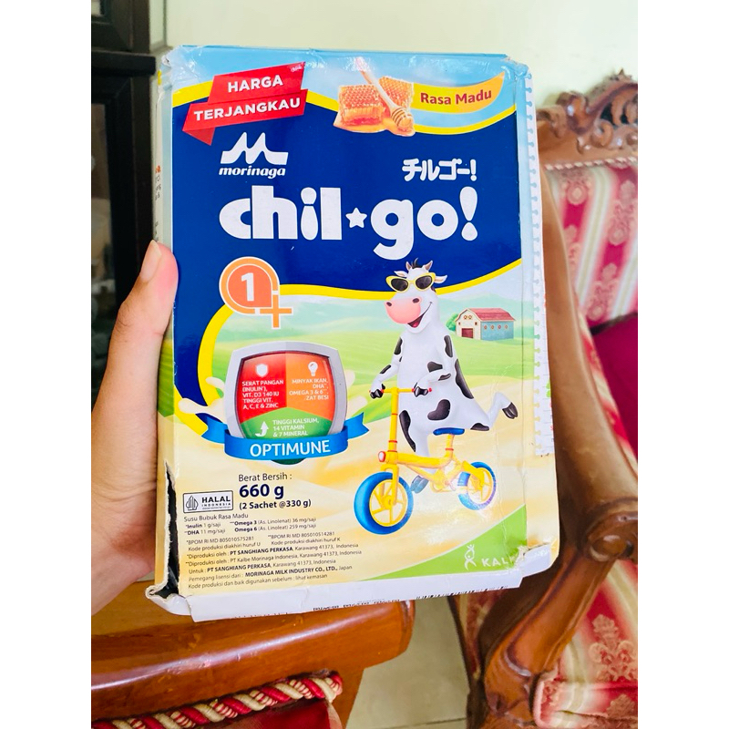 

Cuci gudang !! Chil go 1+ 3+ Rasa Madu & Vanilla 660gr