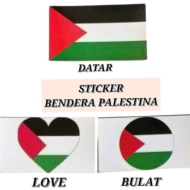 

STICKER PIPI BENDERA PALESTINA