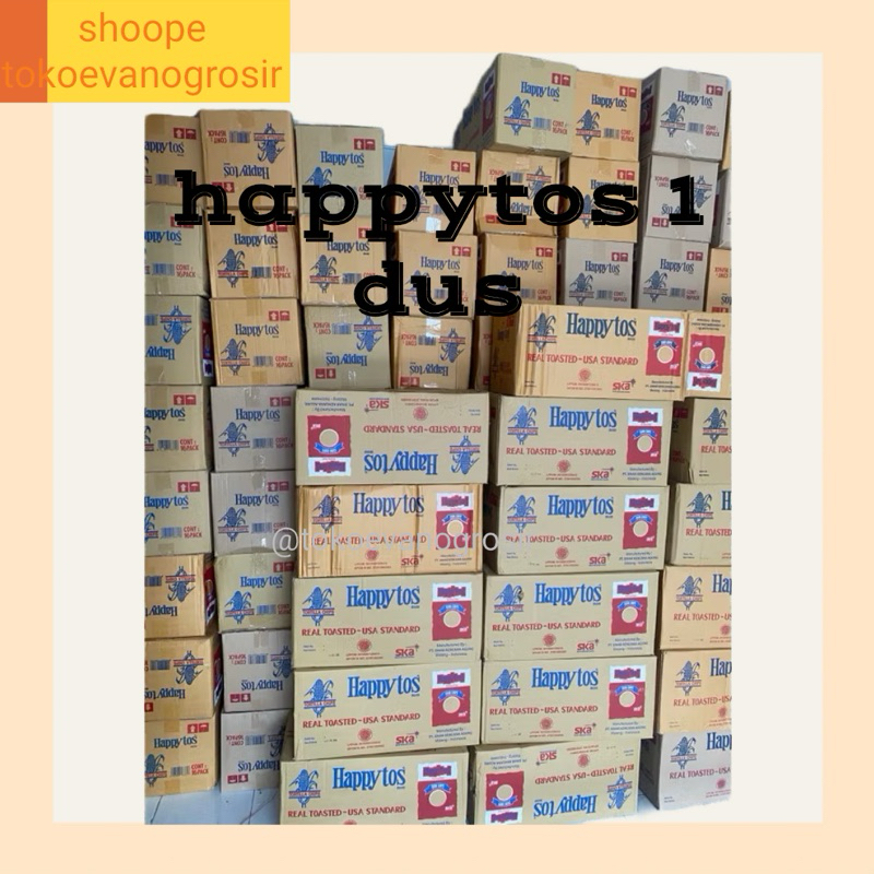 

Happy tos Merah 140gram (1 dus isi 16pack)