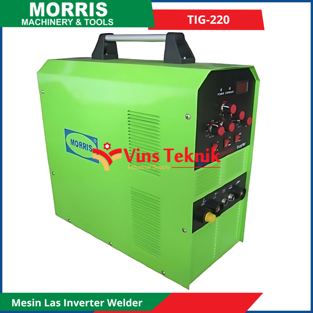 Mesin Las inverter welder 220Ampere TIG220 MORRIS TIG-220 AC/DC 1phase