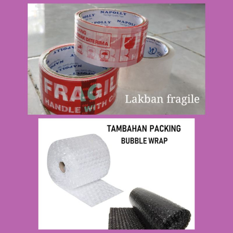 

tambahan packing paket