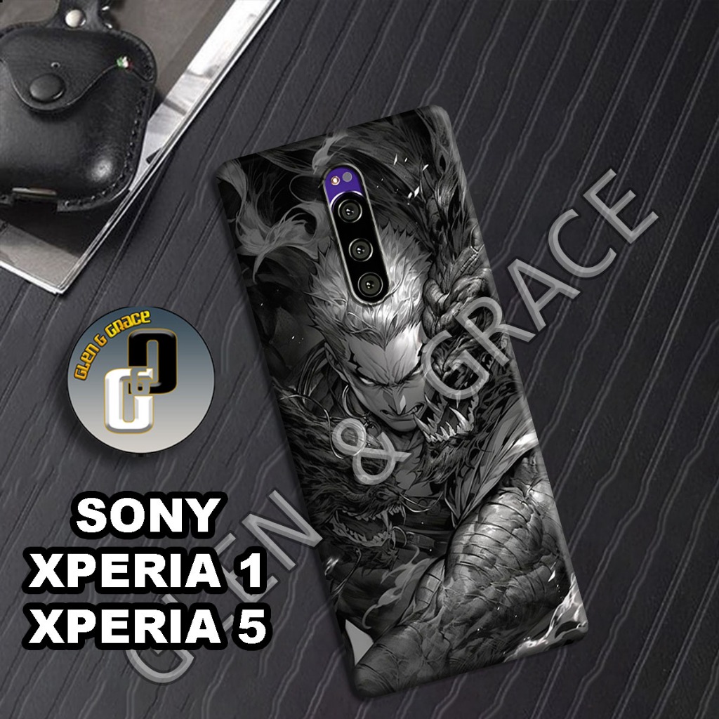 G21 - Case SONY XPERIA 1 - Bahan karet lentur - Motif ANIME - Softcase SONY XPERIA 5 - Silikon lentu
