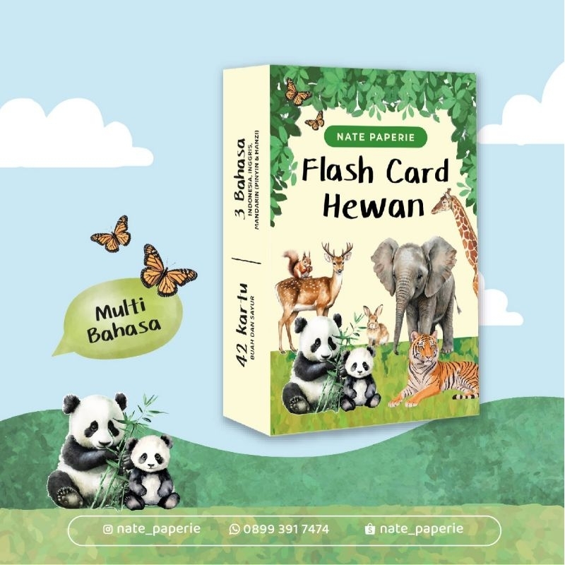 

PROMO LAUNCHING Flash Card HEWAN