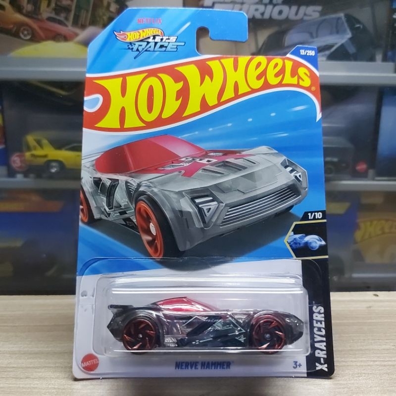 HOT WHEELS NERVE HAMMER BLACK A 2025
