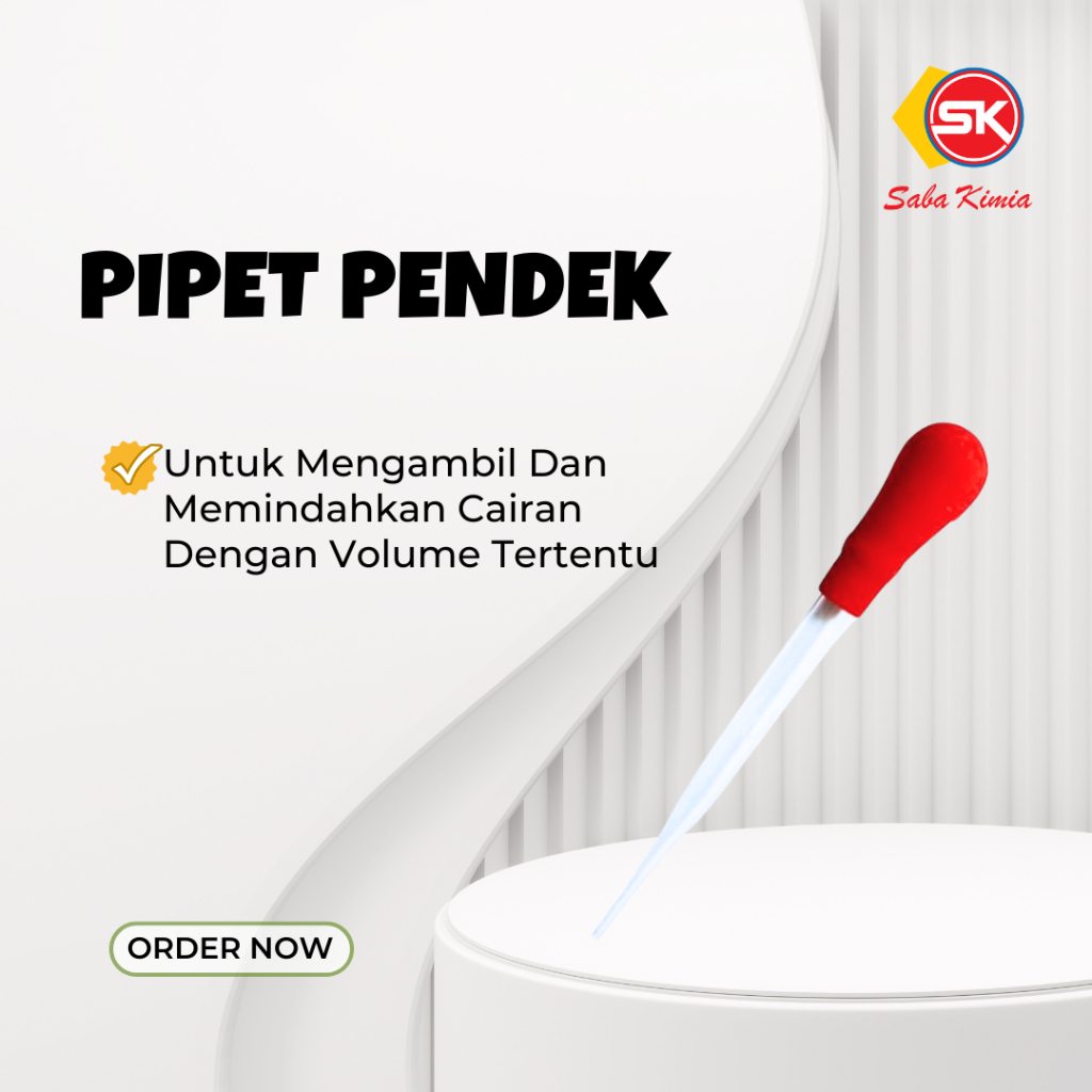 Pipet Pendek/ Pipet Tetes/ Pipet Pendek / Pipet Tetes Kaca 9cm