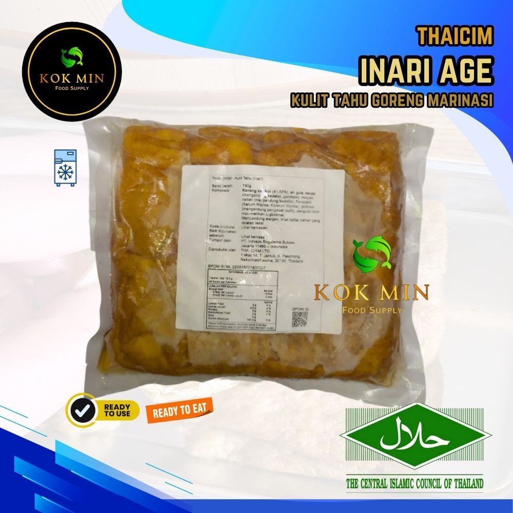 

Ajitsuke Inari / Kulit Tahu Marinasi - 185 gram (10 pcs)