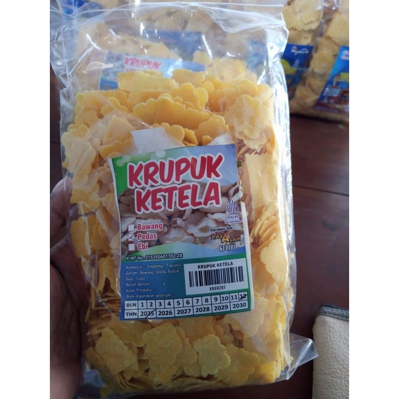 

Kerupuk Ketela mentah