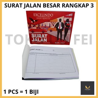 

(1 PCS=1 BUKU) Surat jalan excelindo/ suratjalan B3/ Surat jalan excelindo besar 3 ply