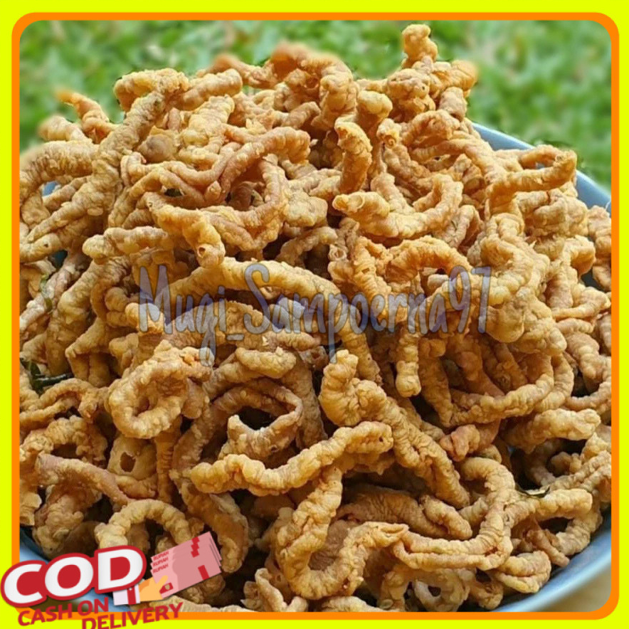 

2kg keripik usus ayam super original