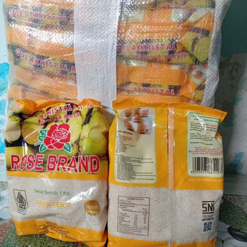 

Gula Rose Brand kuning (1sak20pcs)