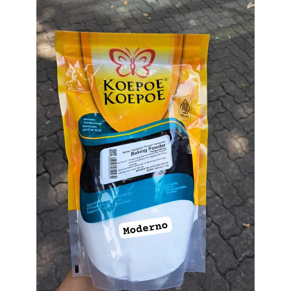 koepoe koepoe Baking powder 1 Kg - kupu-kupu baking powder 1 kg