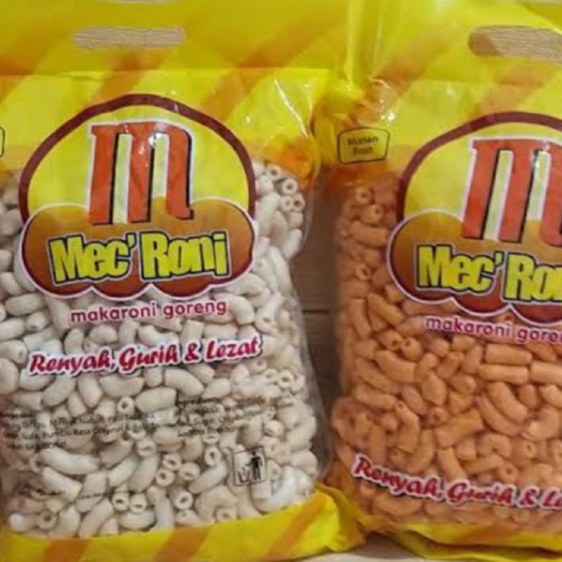 

Makroni Mec'Roni 50gr Kriuk dan Renyah