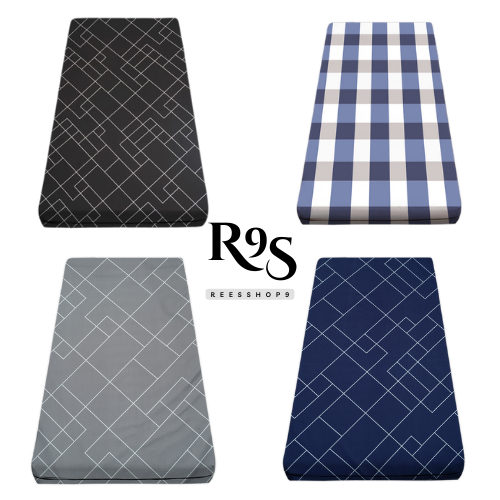 Sprei Sarung Kasur Resleting 90X180X15 - 90X180X20